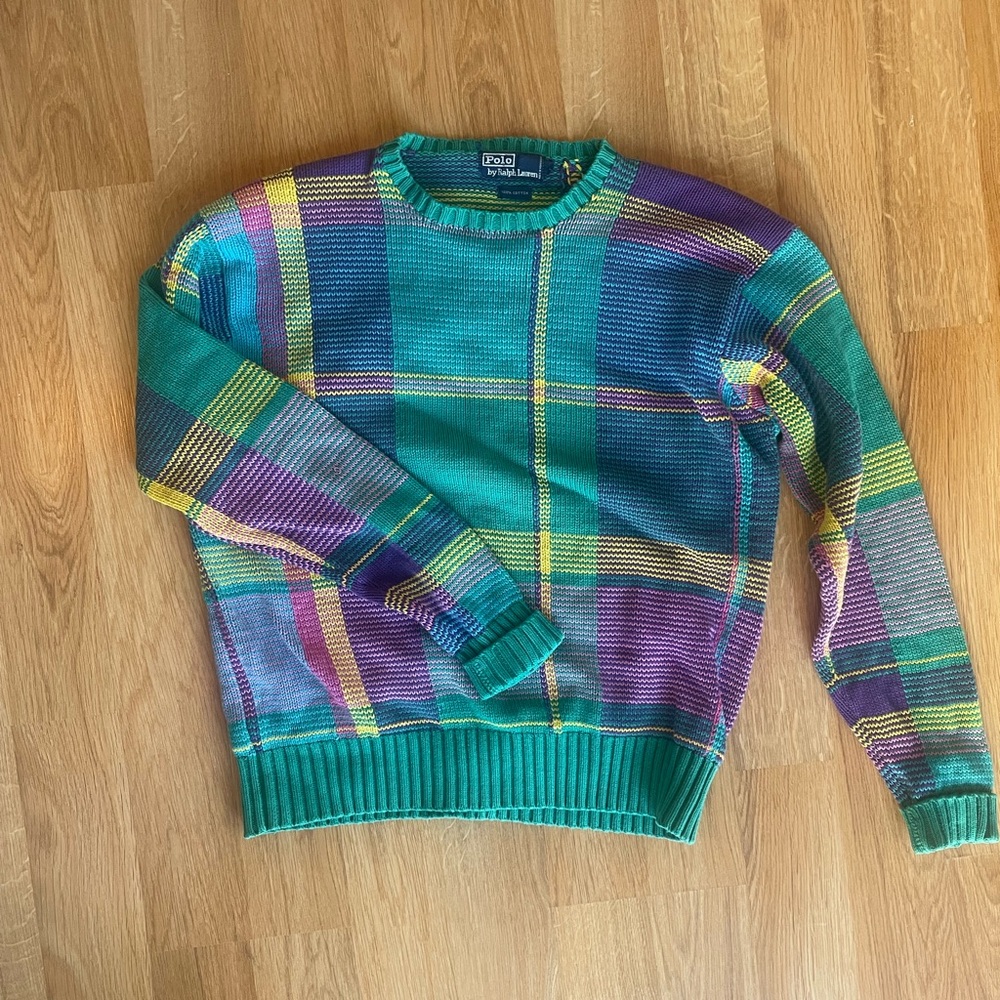 Ralph Lauren vintage knit sweater!